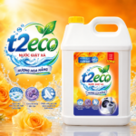 Nước Giặt Xả T2Eco Hương Hoa Nắng 10kg